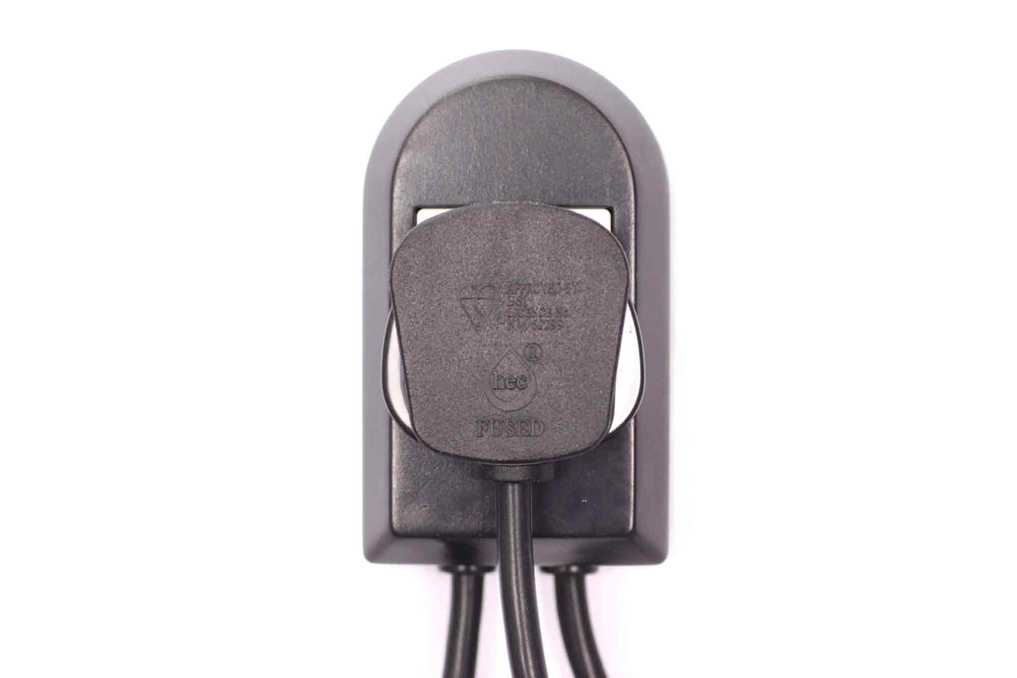 Elektrodens position i vatten