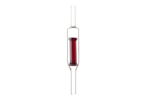 Glasbackventil