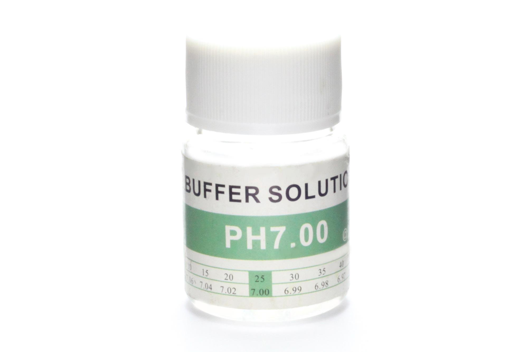 pH-kontrollör pH7 buffert test kalibrering lösning