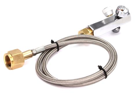 Påfyllningsadapter med anslutningsslang