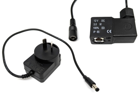 12v DC magnetspole och transformator för Australien och Nya Zeeland