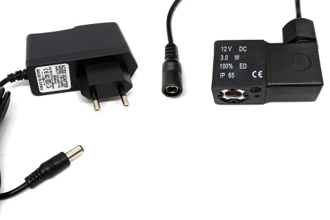 12v DC magnetspole och Euro-transformator