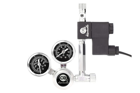 Foto av 57mm förlängningsanslutningsregulator till magnetventil med nålvals.